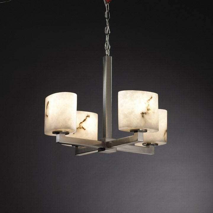 Justice Designs LumenAria FAL-8829-30-NCKL Chandelier Light - Brushed Nickel