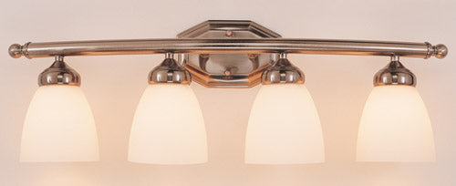 Trans Globe Imports Ashlea 2514 BN Bath Vanity Light 28 in. wide - Brushed Nickel