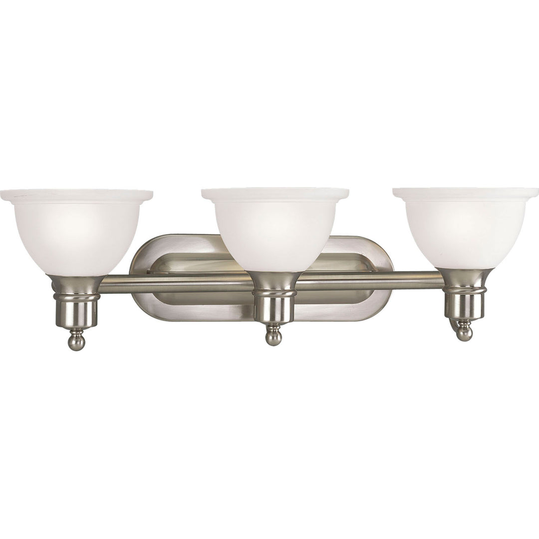 Progress Madison P3163-09 Bath Vanity Light 28 in. wide - Brushed Nickel