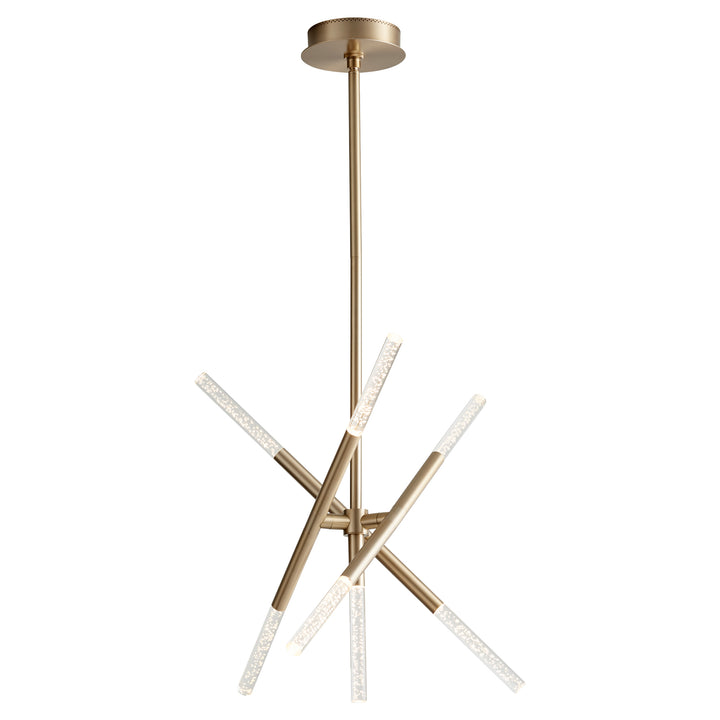 Oxygen Moxy 3-696-40 Chandelier Light - Aged Brass