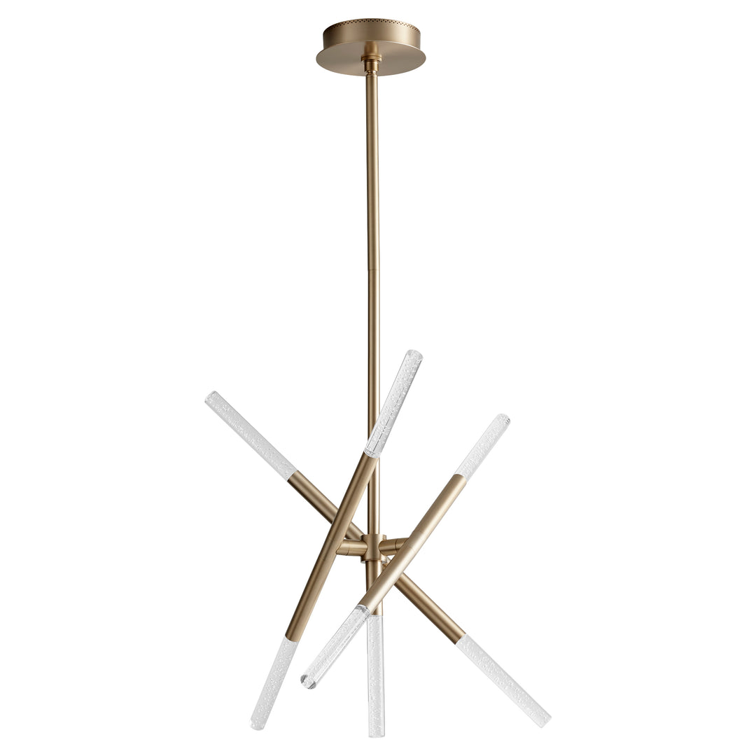 Oxygen Moxy 3-696-40 Chandelier Light - Aged Brass