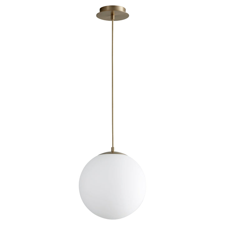 Oxygen Luna 3-673-40 Pendant Light - Aged Brass