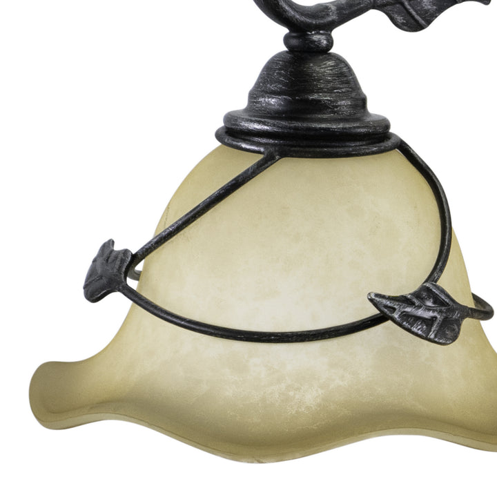 Vaxcel Vine VL38843OL Bath Vanity Light 28 in. wide - Oil Shale