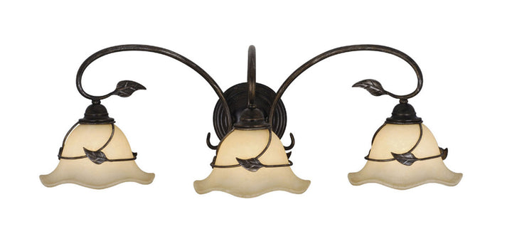 Vaxcel Vine VL38843OL Bath Vanity Light 28 in. wide - Oil Shale
