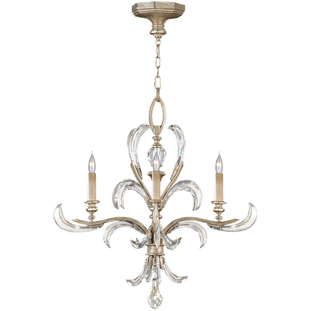 Fine Art Beveled Arcs 701540ST Chandelier Light - Silver