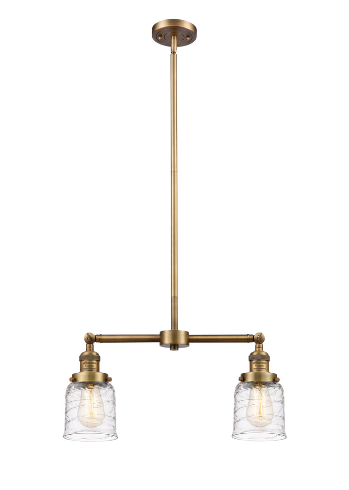 Innovations Franklin Restoration 209-BB-G513 Chandelier Light - Brushed Brass
