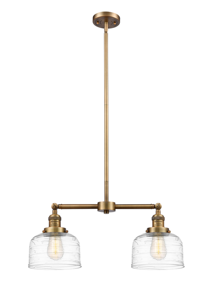 Innovations Franklin Restoration 209-BB-G713 Chandelier Light - Brushed Brass
