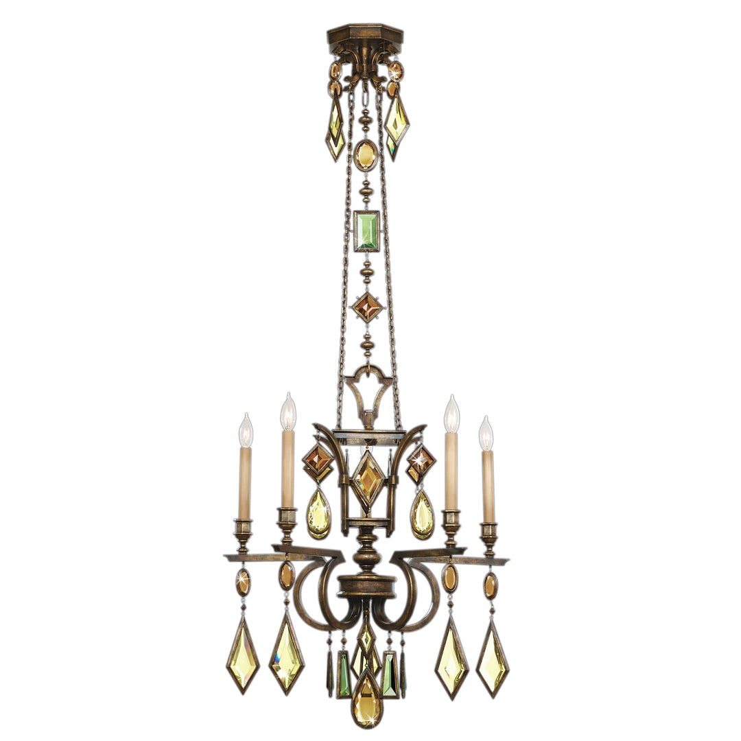 Fine Art Encased Gems 708340-1ST Chandelier Light - Bronze
