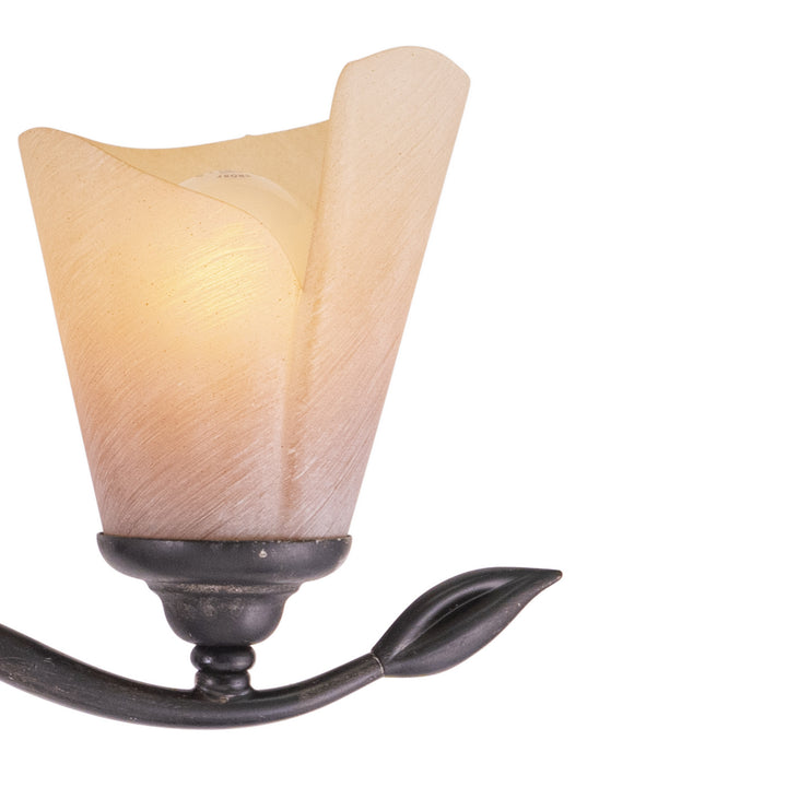 Vaxcel Capri CP-VLU003BW Bath Vanity Light 24 in. wide - Black Walnut