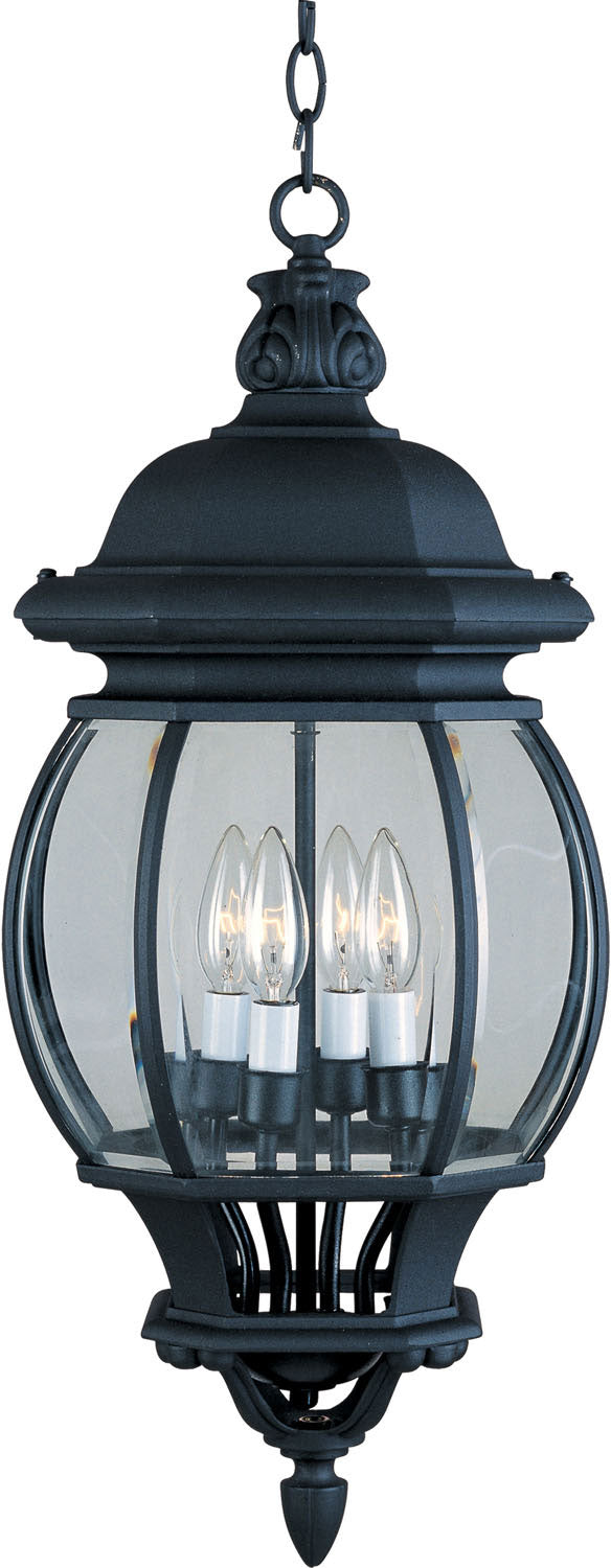Maxim Lighting 1039BK  Crown Hill Outdoor Black
