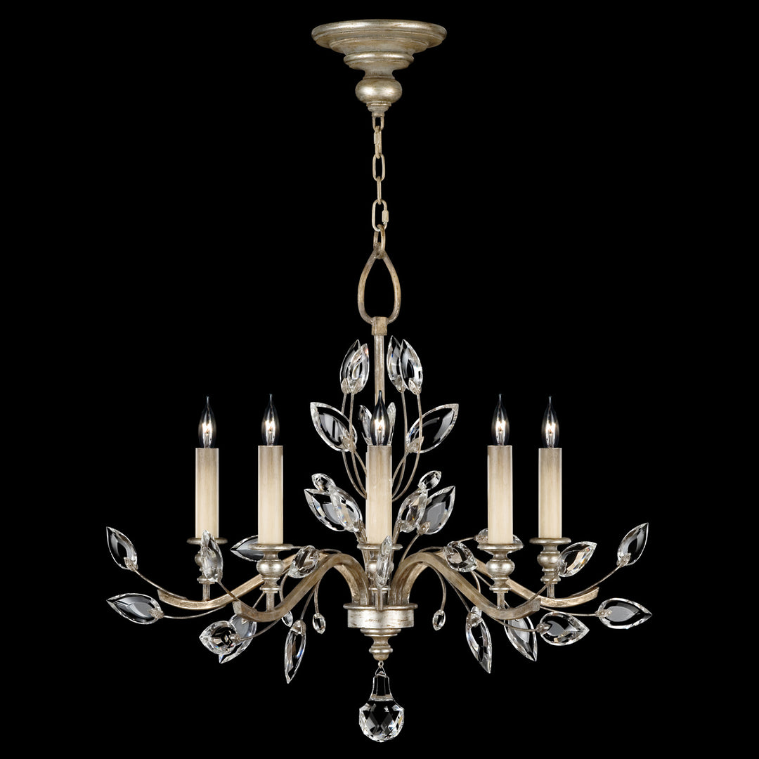 Fine Art Crystal Laurel 753040ST Chandelier Light - Silver