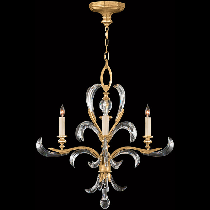 Fine Art Beveled Arcs 760840ST Chandelier Light - Gold