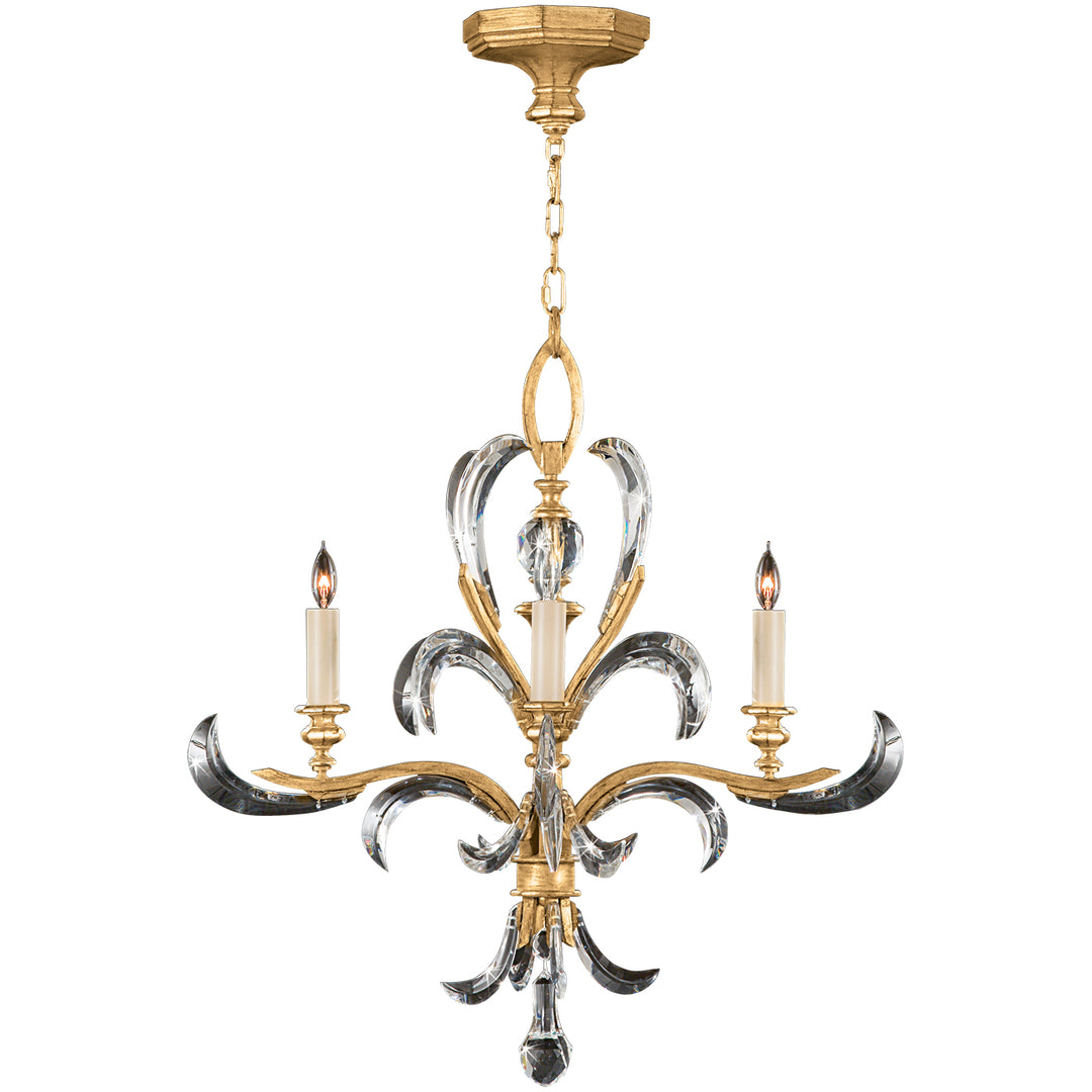 Fine Art Beveled Arcs 760840ST Chandelier Light - Gold