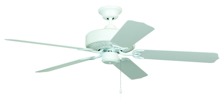 Craftmade Enduro Plastic END52WW5P Ceiling Fan 52 - White, White/White/