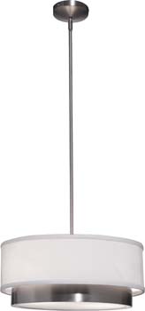 Artcraft Scandia SC781 Pendant Light - Brushed Nickel