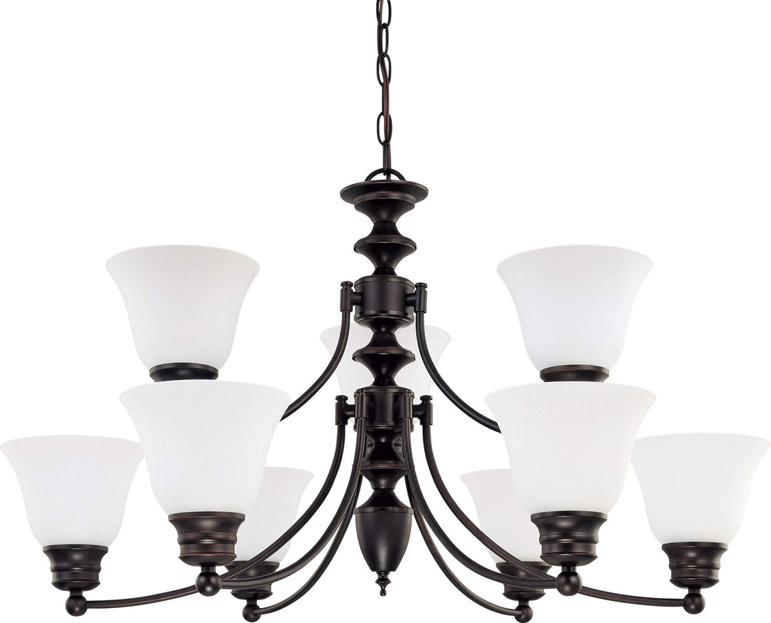 Nuvo Empire 60-3171 Chandelier Light - Mahogany Bronze