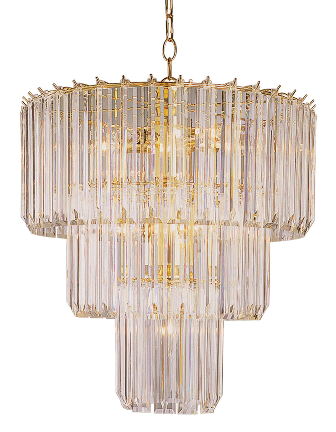 Trans Globe Imports Tranquility 9647 PB Chandelier Light - Polished Brass