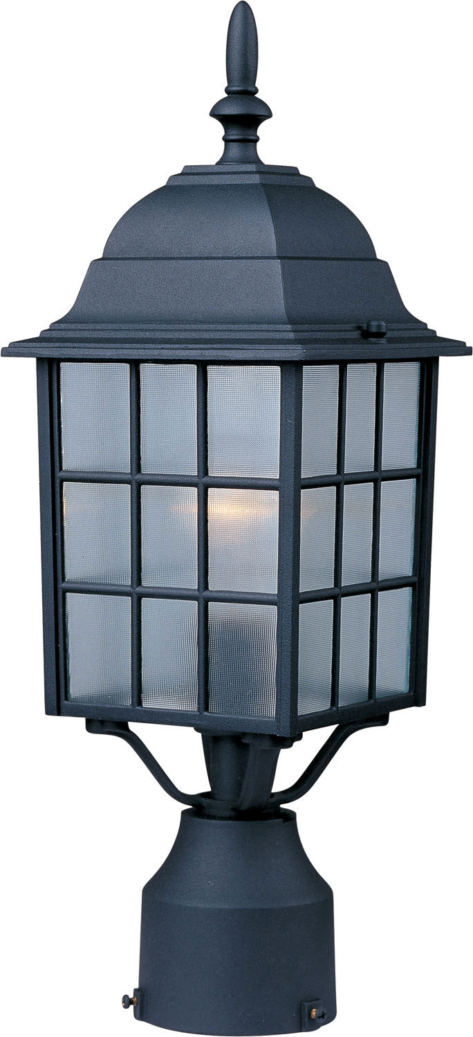 Maxim Lighting 1052BK  North Church Outdoor Black
