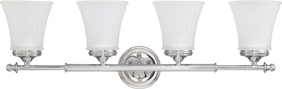 Nuvo Teller 60-4264 Bath Vanity Light 29 in. wide - Polished Chrome