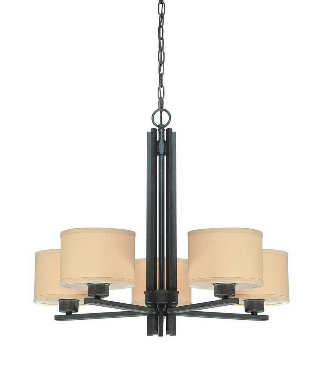 Dolan Designs Tecido 2940-34 Chandelier Light - Olde World Iron