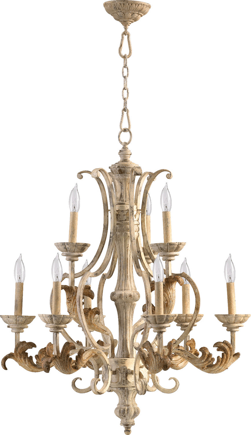 Quorum Florence 6037-9-70 Chandelier Light - Persian White