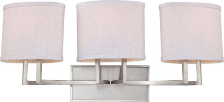Nuvo Gemini 60-4753 Bath Vanity Light 28 in. wide - Brushed Nickel