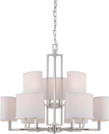 Nuvo Gemini 60-4759 Chandelier Light - Brushed Nickel