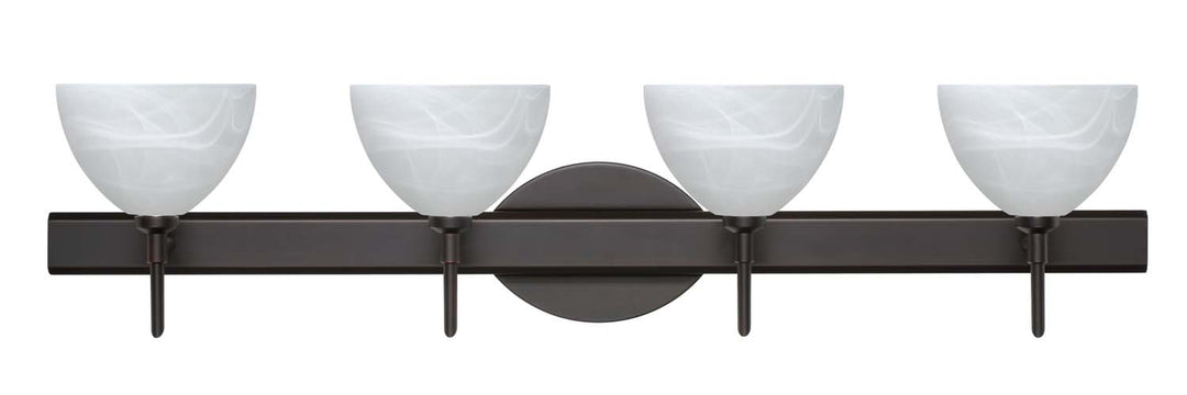 Besa Brella 4SW-467952-BR Bath Vanity Light 31 in. wide - Bronze