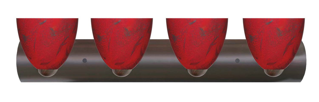 Besa Sasha 4WZ-7572MA-BR Bath Vanity Light 31 in. wide - Bronze