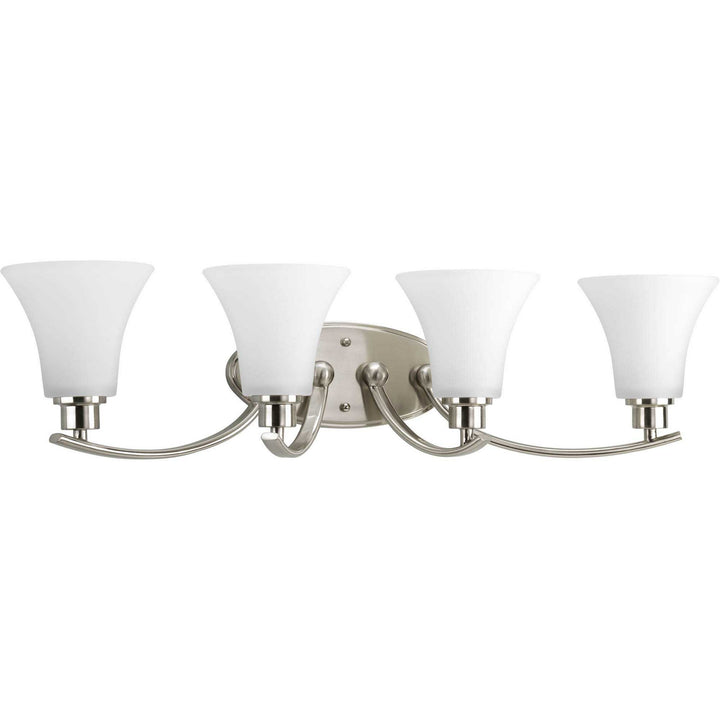 Progress Joy P2003-09 Bath Vanity Light 30 in. wide - Brushed Nickel