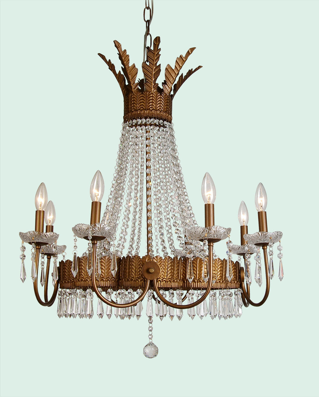 Bethel International ET Series ET318G Chandelier Light - Gold