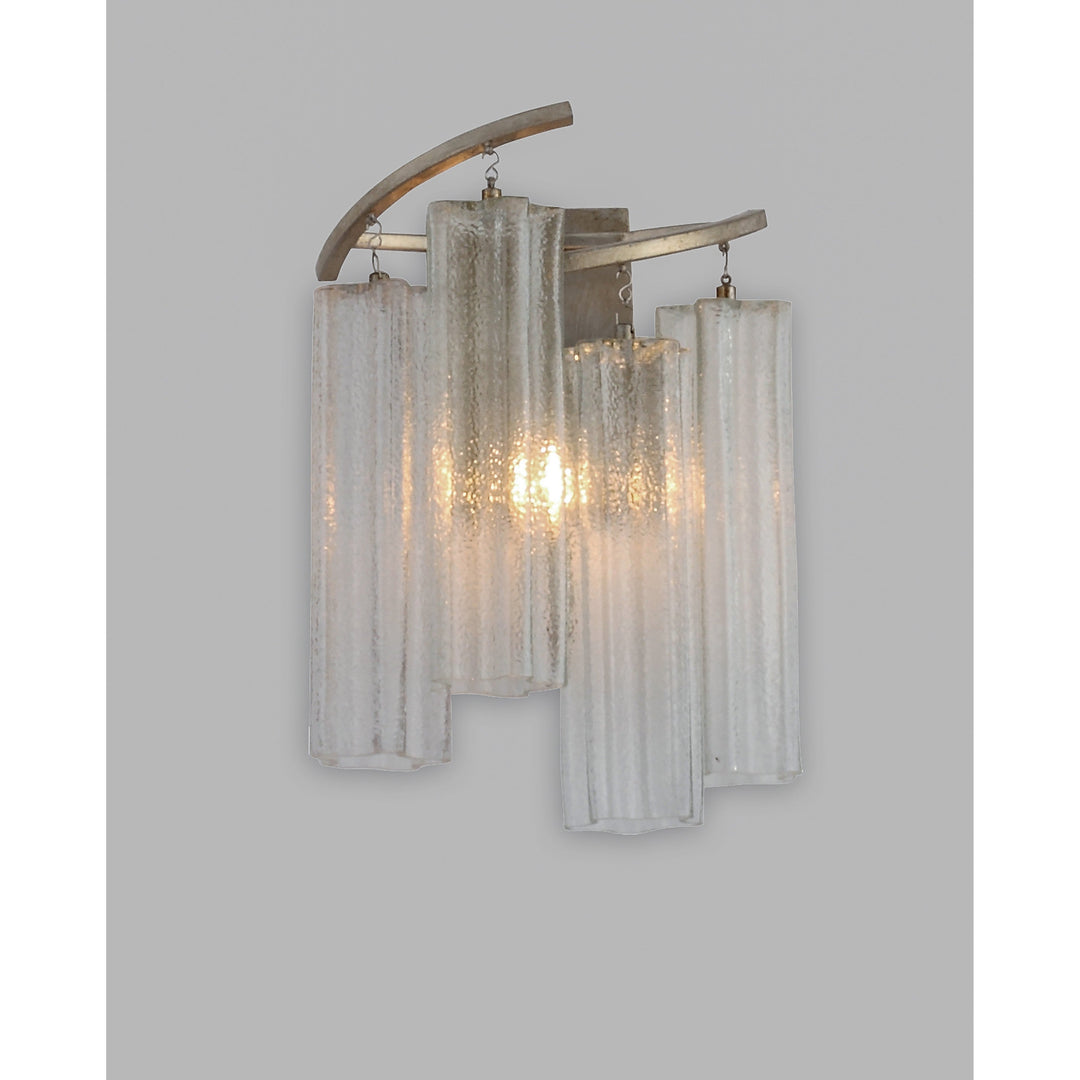 Maxim Victoria 39571WFLGS Wall Sconce Light - Golden Silver