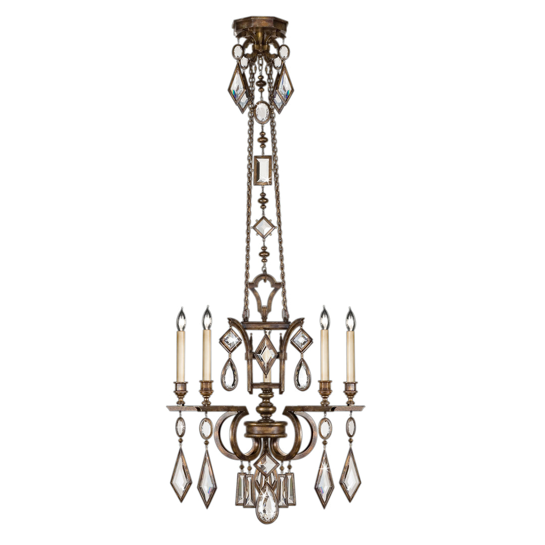 Fine Art Encased Gems 708340-3ST Chandelier Light - Bronze