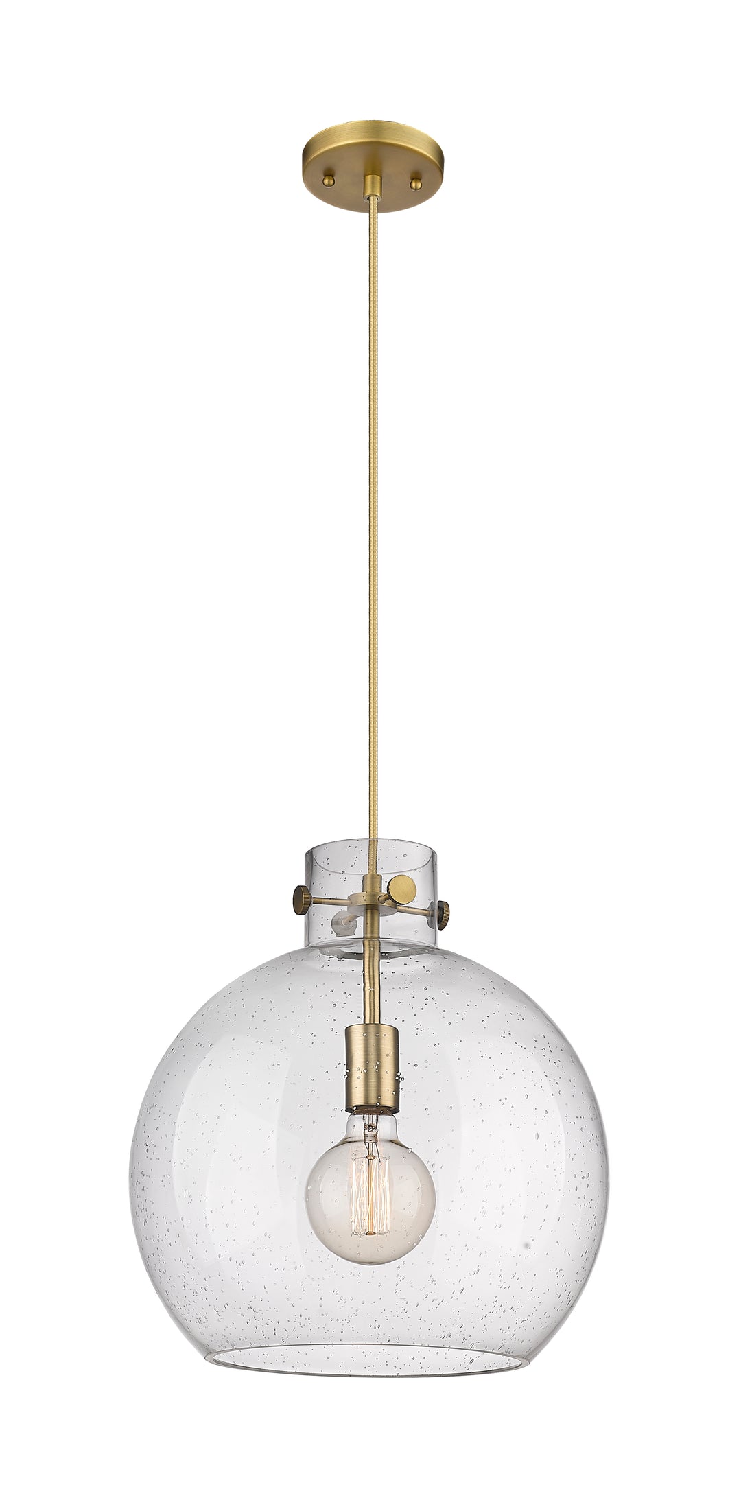 Innovations Downtown Urban 410-1PL-BB-G410-14SDY Pendant Light - Brushed Brass
