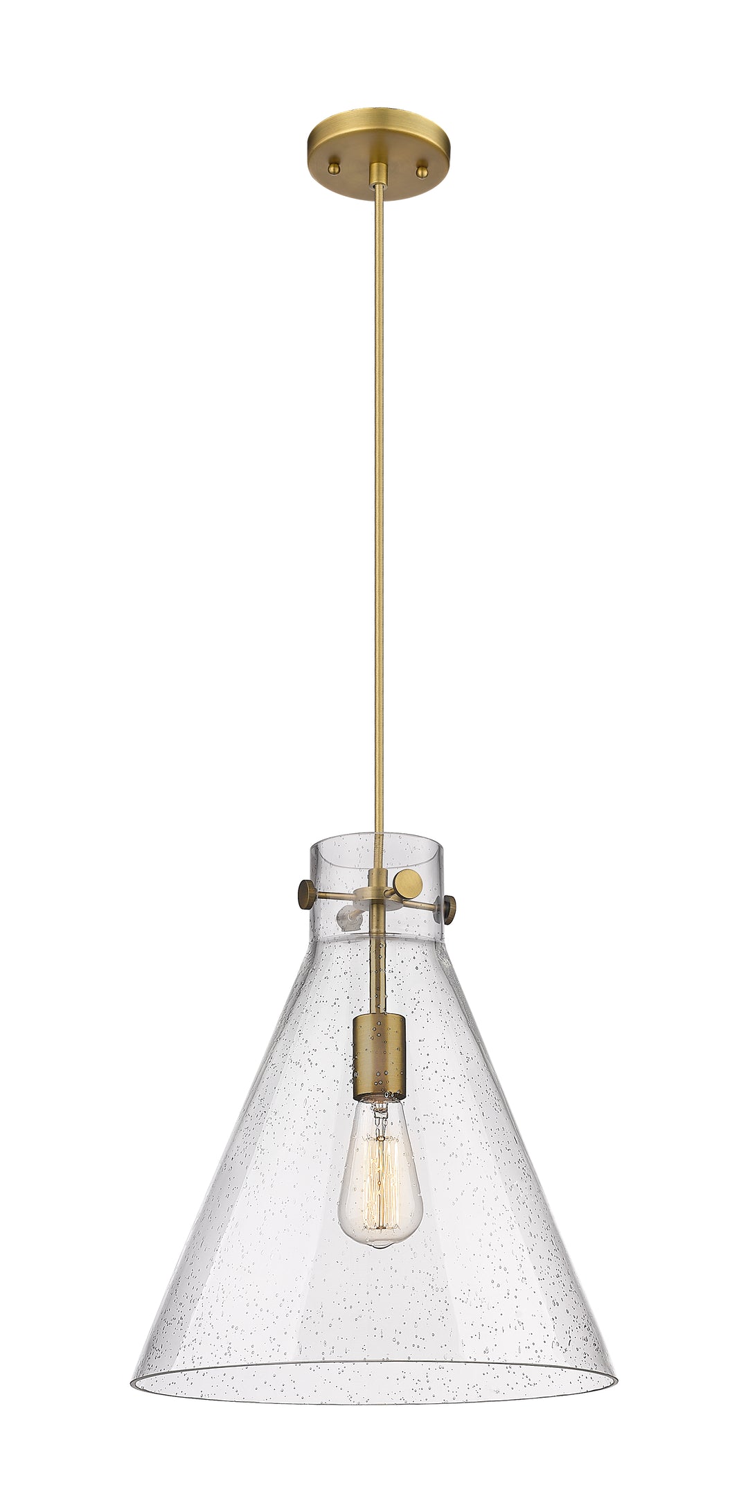 Innovations Downtown Urban 410-1PL-BB-G411-14SDY Pendant Light - Brushed Brass