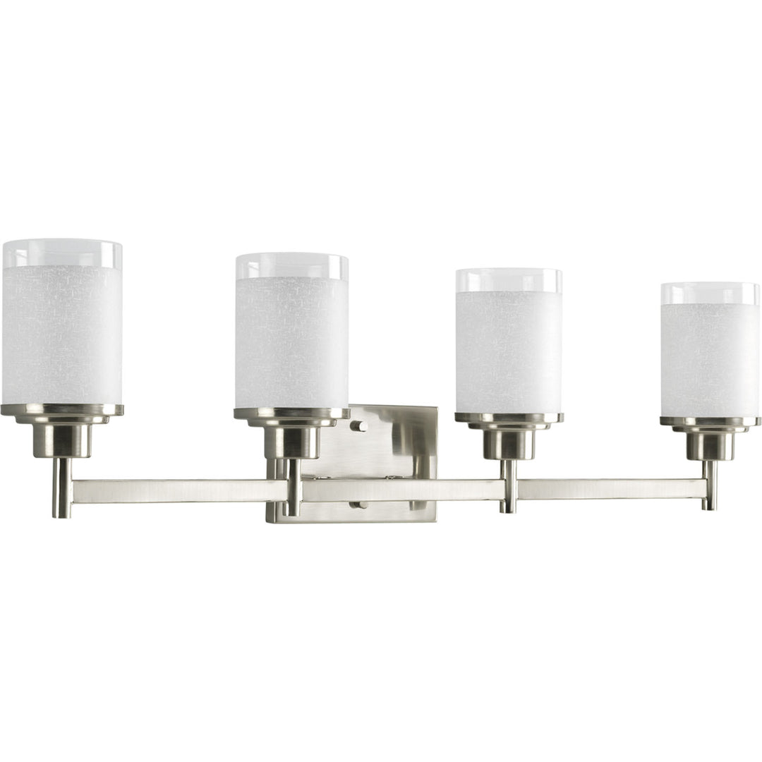 Progress Alexa P2998-09 Bath Vanity Light 31 in. wide - Brushed Nickel
