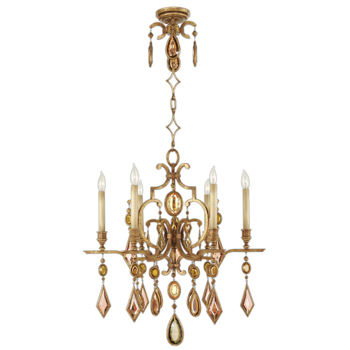 Fine Art Encased Gems 729640-1ST Chandelier Light - Gold