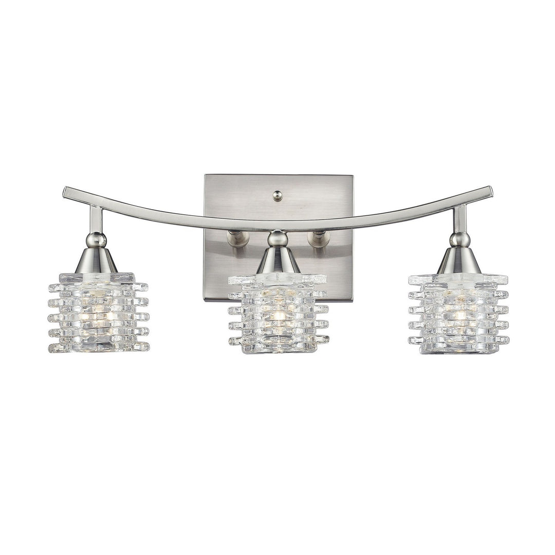Elk Matrix 17131/3 Bath Vanity Light 15 in. wide - Satin Nickel