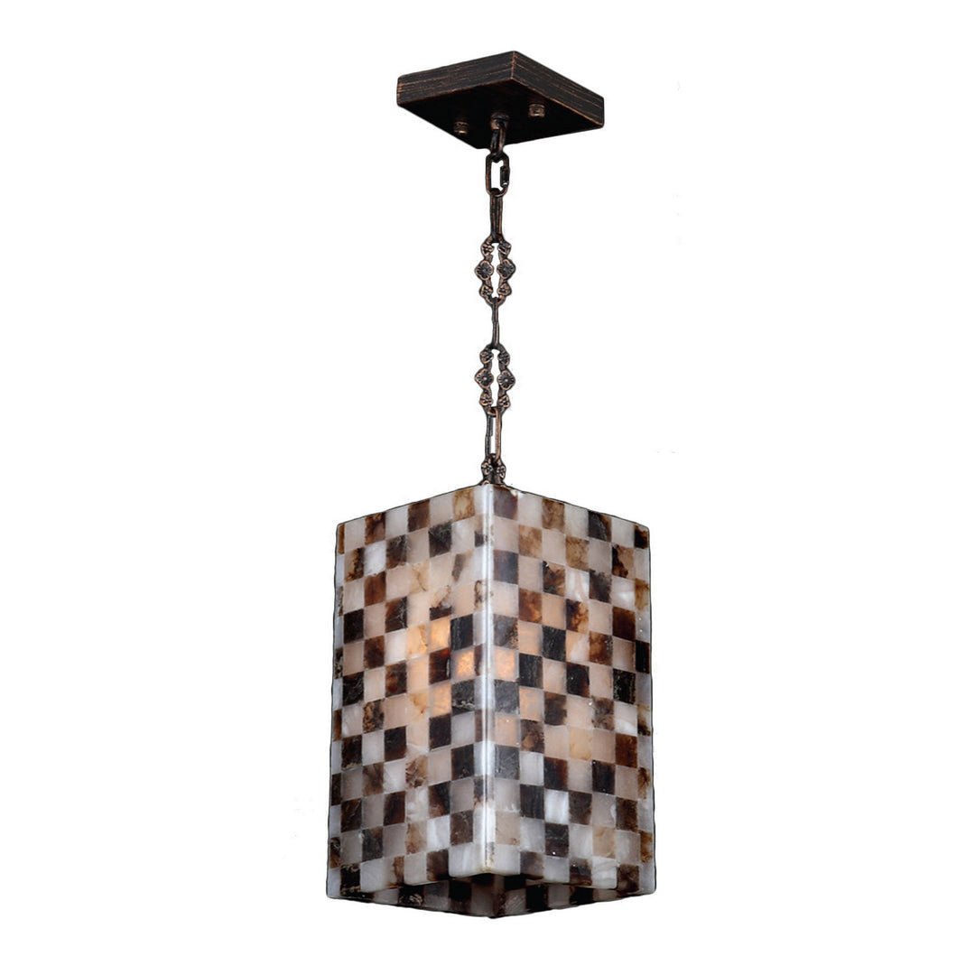 Worldwide Pompeii W83822F6 Pendant Light - Flemish Brass