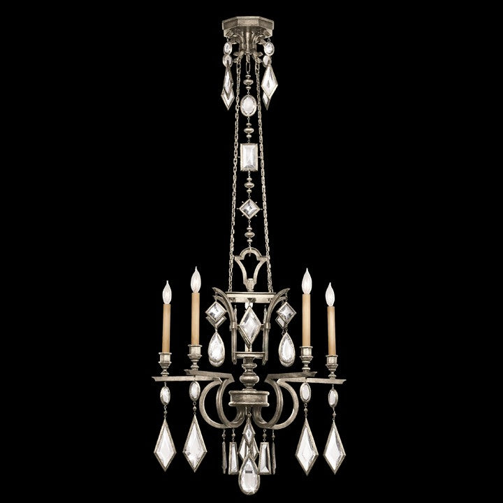 Fine Art Encased Gems 719440-3ST Chandelier Light - Silver
