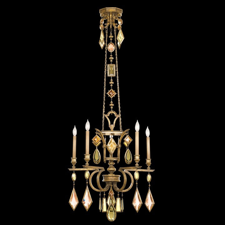 Fine Art Encased Gems 719540-1ST Chandelier Light - Gold