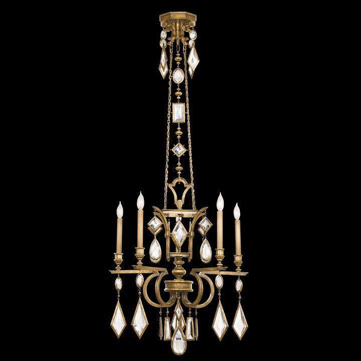 Fine Art Encased Gems 719540-3ST Chandelier Light - Gold