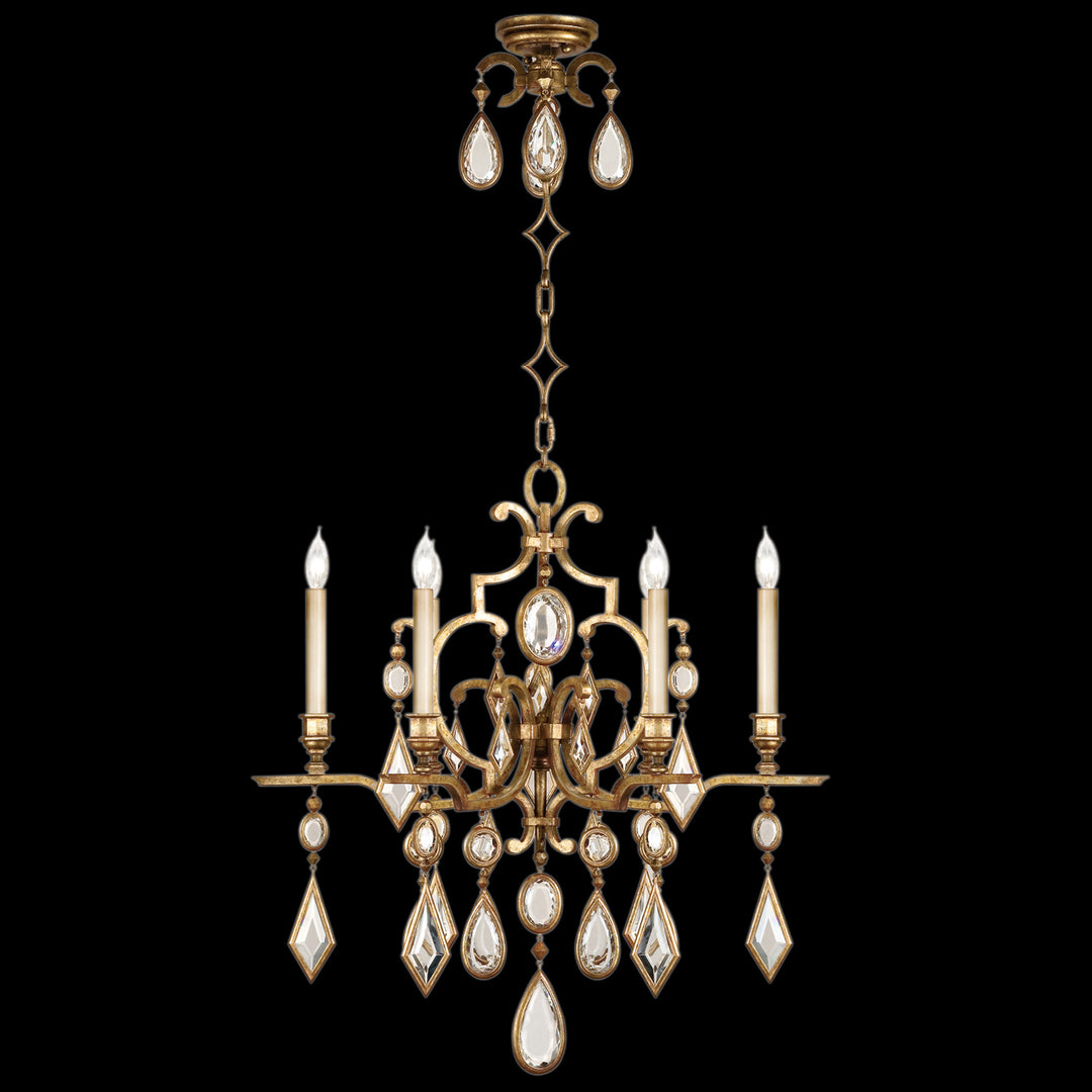 Fine Art Encased Gems 729640-3ST Chandelier Light - Gold