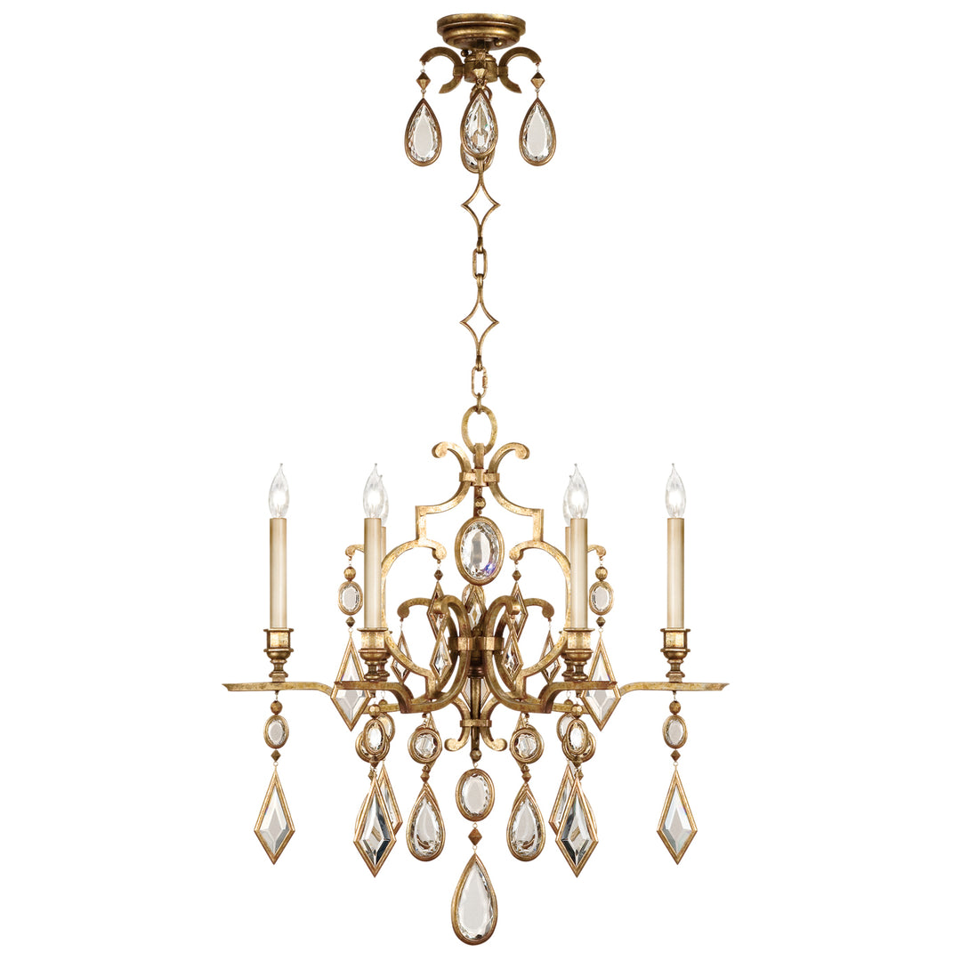 Fine Art Encased Gems 729640-3ST Chandelier Light - Gold