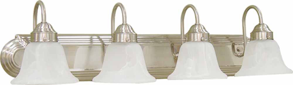Volume Marti, Minster, Bernice, Hammond V6454-33 Bath Vanity Light 30 in. wide - Brushed Nickel