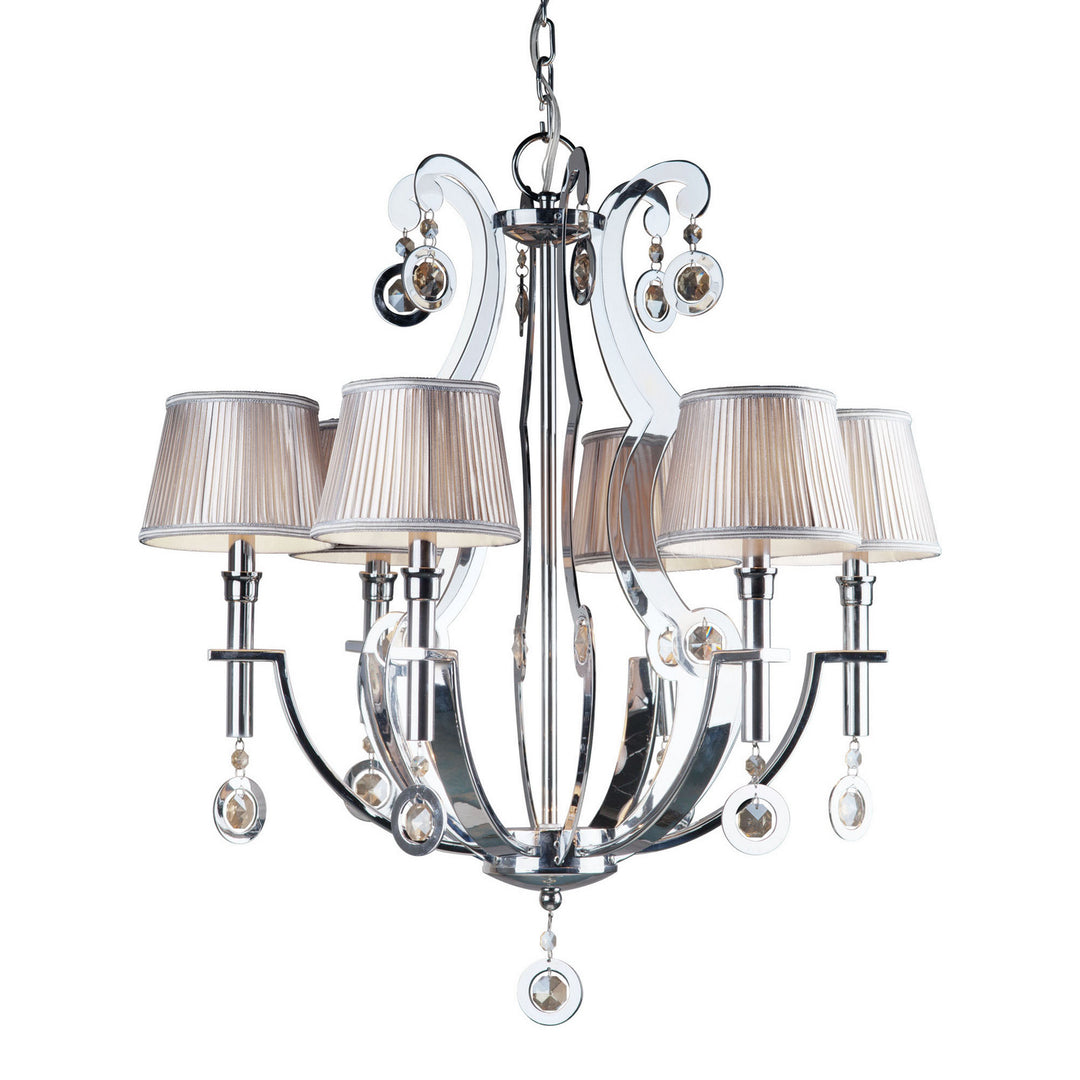 Forte 2579-06-05 Chandelier Light - Chrome