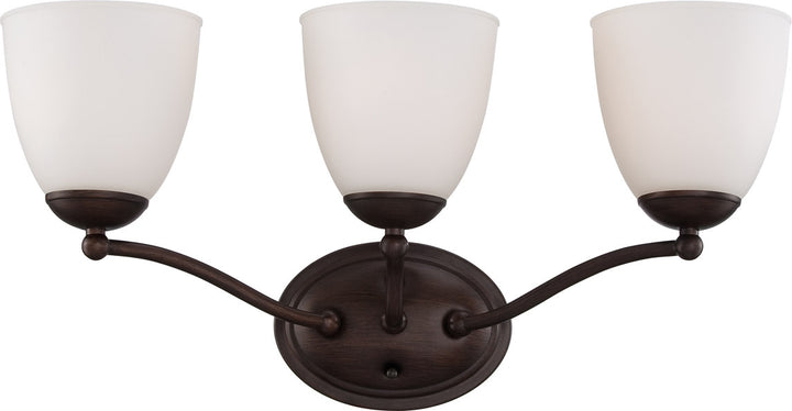 Nuvo Patton 60-5133 Bath Vanity Light 21 in. wide - Prairie Bronze