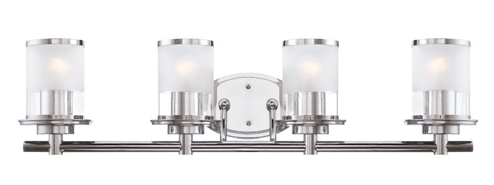 Designers Fountain Essence 6694-CH Bath Vanity Light 33 in. wide - Chrome