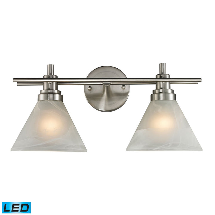 Elk Pemberton 11401/2-LED Bath Vanity Light 18 in. wide - Brushed Nickel