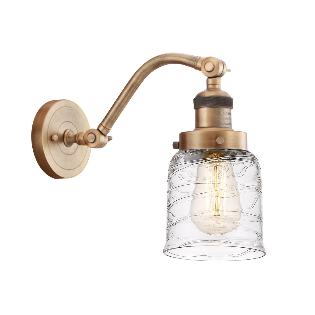 Innovations Franklin Restoration 515-1W-BB-G513-LED Wall Sconce Light - Brushed Brass